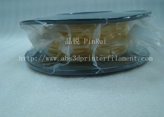 Natural color PVA 3d Printer Filament 1.75 / 3.0 MM  support  Water solubility 0.5kg / Spool