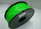 Tùy chỉnh màu Green1.75mm / 3.0mm 1.0KgG / cuộn Ánh sáng Máy in 3D ABS