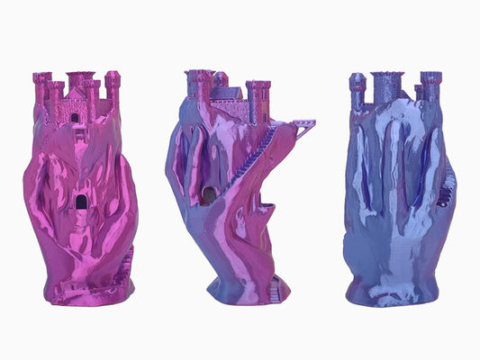 PINRUI Silk Rainbow Pla Plastic Filament 1.75mm 3D Filaments 1.75mm Magic Color PLA Plastic Rod PLA Filament