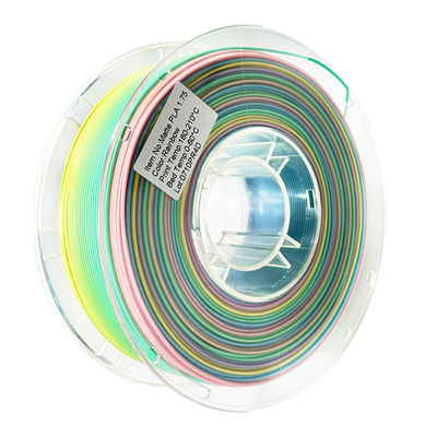 PINRUI 3D Printer Filament PLA Matte Rainbow 1.75mm 1kg Nhiều màu phù hợp với hầu hết các máy in FDM