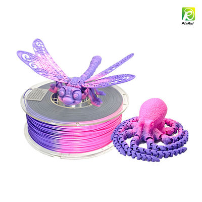 Sợi in 3D PINRUI, thay đổi nhiệt độ màu PLA sợi 1,75mm, sợi in 3D cuộn gọn gàng,