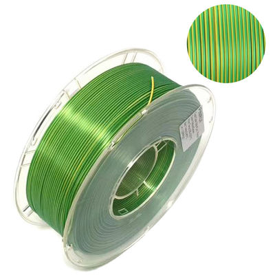 Máy in 3d Dây tóc lụa PLA Filament 1.75mm màu kép cho máy in 3d