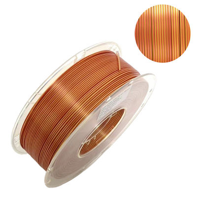 Máy in 3d Dây tóc lụa PLA Filament 1.75mm màu kép cho máy in 3d