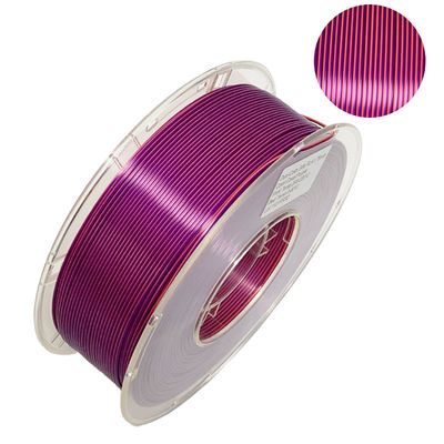 Máy in 3d Dây tóc lụa PLA Filament 1.75mm màu kép cho máy in 3d