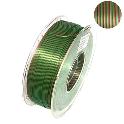 Máy in 3d Dây tóc lụa PLA Filament 1.75mm màu kép cho máy in 3d