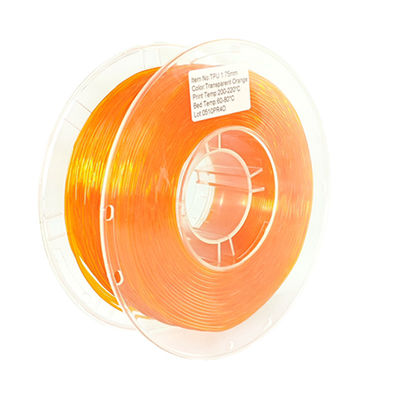 PINRUI Flexible 3D Printer Green Filament 8 Màu sắc 1.75mm 3mm 1.0kgs HP Type Rất linh hoạt ShoreA95