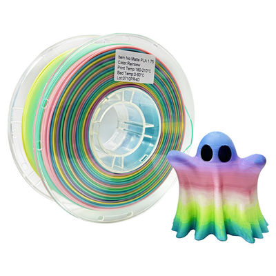 PINRUI 3D Printer Filament Rainbow Dreamy Color 1.75mm 1kg Nhiều màu phù hợp với hầu hết các máy in FDM