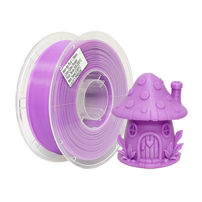 PINRUI Glow-in-the-Dark PLA Filament Purple Color 3D Printer Rods Available for Sale