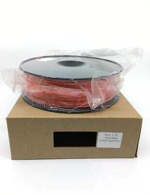 China's Premium Quality Fluor Red ABS PLA Filament New Technology 3D Printer Plastic Rods