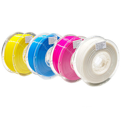 PINRUI HS-PLA 1.75mm Sợi cung cấp hàng loạt độ bền cao 250g / 1KG / 3KG / 10KG Nhiệt độ thanh nhựa quảng cáo ngoài trời