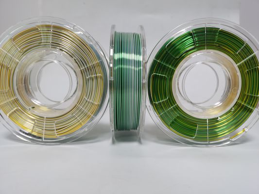 Pla Silk Tripe Color Dual Color Filament Sản phẩm phổ biến nhất