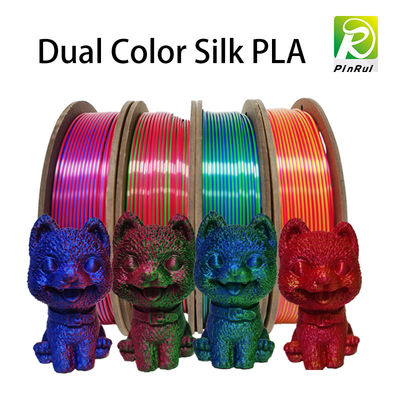 250gSilk sợi sợi màu hai màu cho FDM 3D Printer pla
