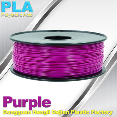 1.75mm 3.0mm Tím PLA in 3D Filament 1kg / cuộn