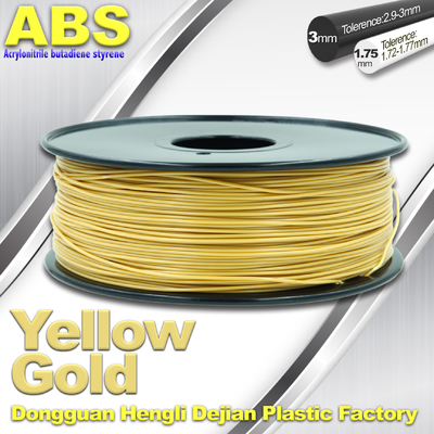 Mỏng mềm 1.75mm / 3.0mm In 3D Vật liệu dẻo ABS cho máy in 3D
