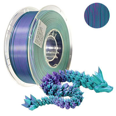 PINRUI sợi PLA lụa hai màu 1,75mm Máy in 3D hai màu sợi PLA lụa 1kg (2,2lbs)