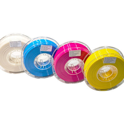 PINRUI HS-PLA 1.75mm Sợi cung cấp hàng loạt độ bền cao 250g / 1KG / 3KG / 10KG Nhiệt độ thanh nhựa quảng cáo ngoài trời